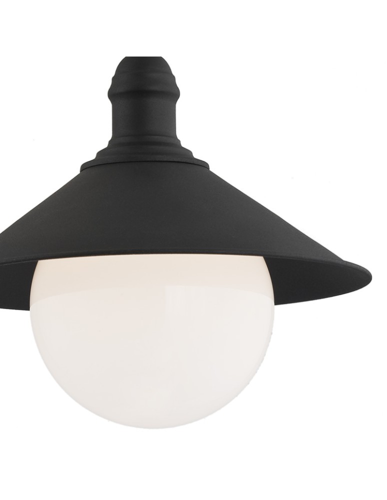 Argon ERBA BIS kinkiet 1 pł. 1x15W (max) czarny struktura IP44 3286 Argon ERBA BIS kinkiet 1 pł. 1x15W (max) czarny struktura IP44 3286