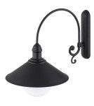 Argon ERBA BIS kinkiet 1 pł. 1x15W (max) czarny struktura IP44 3286 Argon ERBA BIS kinkiet 1 pł. 1x15W (max) czarny struktura IP44 3286