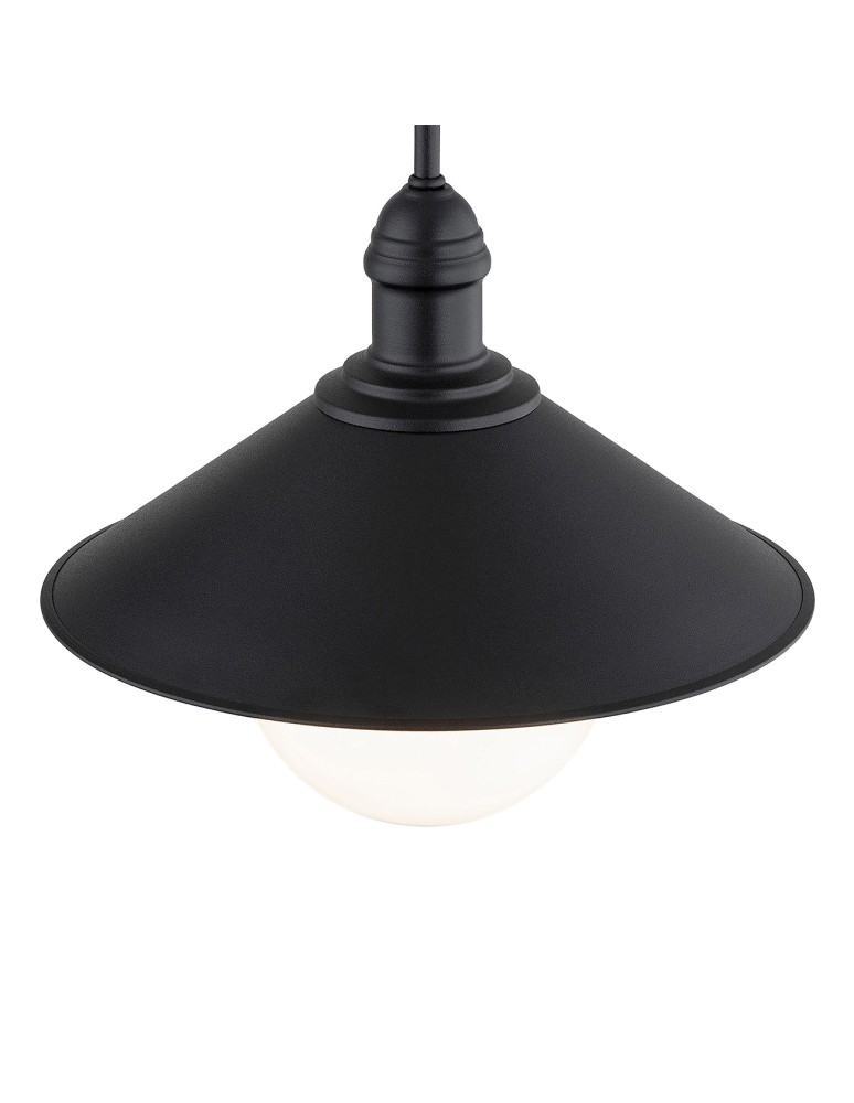 Argon ERBA BIS kinkiet 1 pł. 1x15W (max) czarny struktura IP44 3286 Argon ERBA BIS kinkiet 1 pł. 1x15W (max) czarny struktura IP44 3286