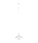 Argon ERBA BIS lampa wisząca 1 pł. 1x15W (max) biały struktura IP44 3296 Argon ERBA BIS lampa wisząca 1 pł. 1x15W (max) biały struktura IP44 3296