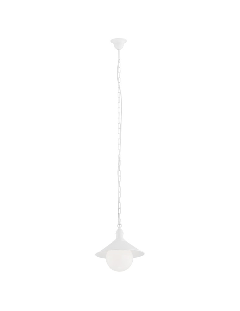 Argon ERBA BIS lampa wisząca 1 pł. 1x15W (max) biały struktura IP44 3296 Argon ERBA BIS lampa wisząca 1 pł. 1x15W (max) biały struktura IP44 3296