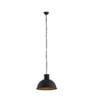 Lampy wiszące industrialne - Argon EUFRAT lampa wisząca 1 pł. 1x15W (max) czarny struktura 3191 - product 1