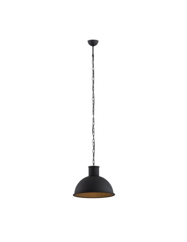 Argon EUFRAT lampa wisząca 1 pł. 1x15W (max) czarny struktura 3191
