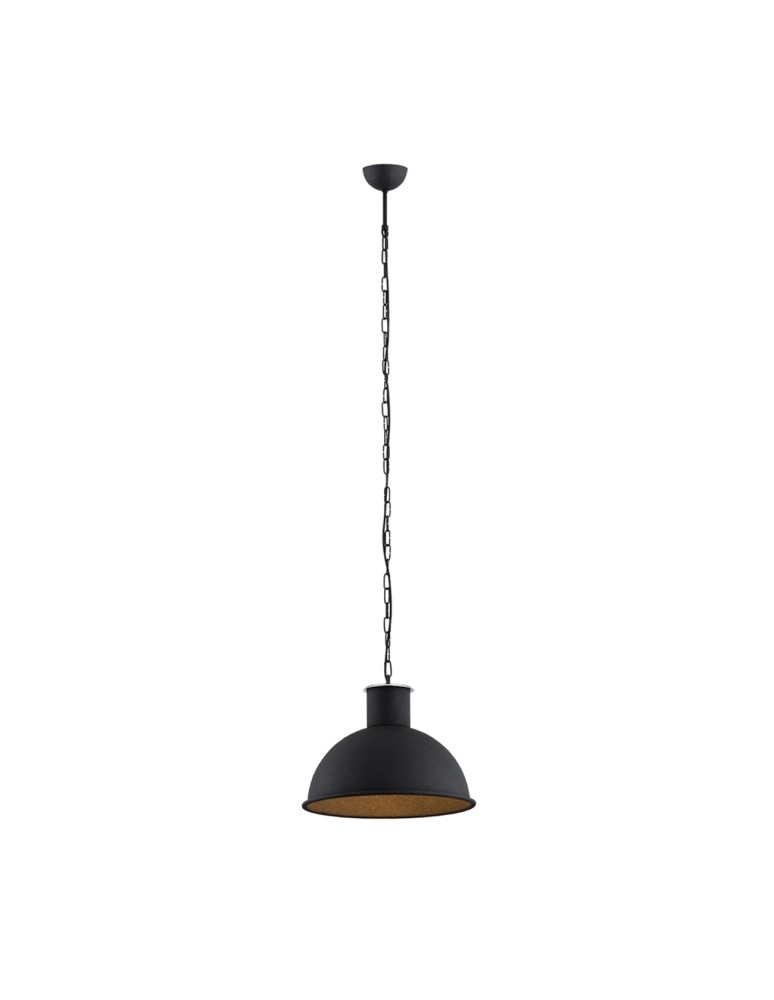 Argon EUFRAT lampa wisząca 1 pł. 1x15W (max) czarny struktura 3191
