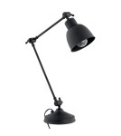 Argon EUFRAT lampa biurkowa 1 pł. 1x15W (max) czarny struktura 3197 Argon EUFRAT lampa biurkowa 1 pł. 1x15W (max) czarny struktura 3197