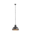 Lampy wiszące industrialne - Argon EUFRAT lampa wisząca 1 pł. 1x15W (max) antracyt struktura 3192 - product 1