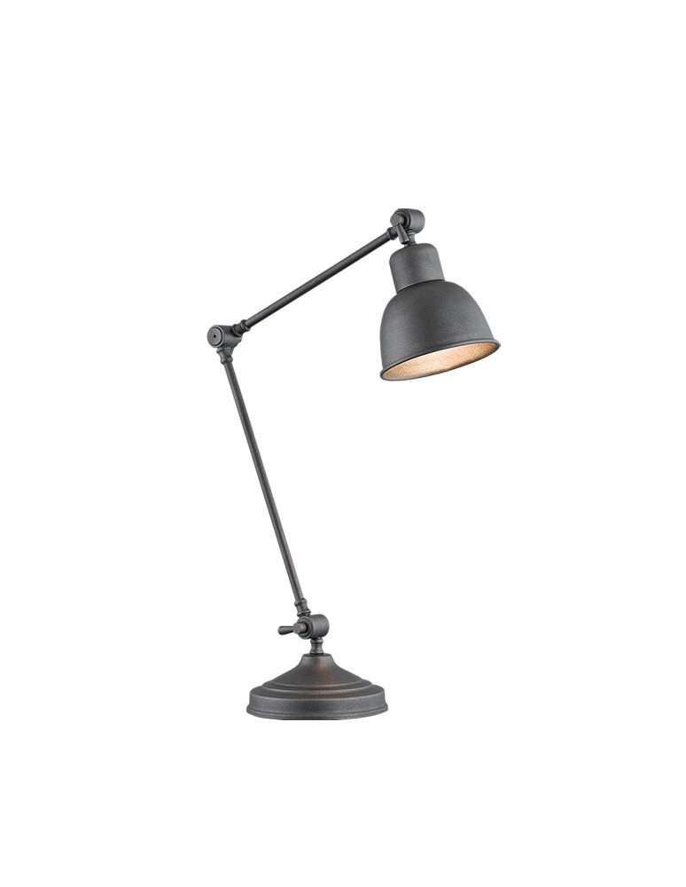 Argon EUFRAT lampa biurkowa 1 pł. 1x15W (max) antracyt struktura 3195