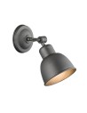Argon EUFRAT kinkiet 1 pł. 1x15W (max) antracyt struktura 3183