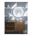Lampy wiszące okręgi - RAMKO Echo Vertical Żyrandol 120 LED 67952 - produkt 4