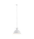 Lampy wiszące industrialne - Argon EUFRAT lampa wisząca 1 pł. 1x15W (max) biały struktura 3193 - product 1