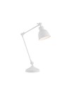 Argon EUFRAT lampa biurkowa 1 pł. 1x15W (max) biały struktura 3194