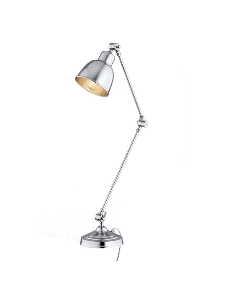Argon EUFRAT lampa biurkowa 1 pł. 1x15W (max) chrom szczotkowany 3196 Argon EUFRAT lampa biurkowa 1 pł. 1x15W (max) chrom szczotkowany 3196