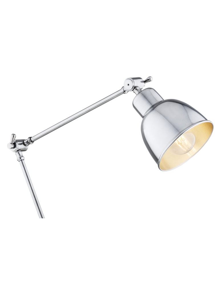 Argon EUFRAT lampa biurkowa 1 pł. 1x15W (max) chrom szczotkowany 3196 Argon EUFRAT lampa biurkowa 1 pł. 1x15W (max) chrom szczotkowany 3196