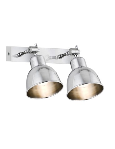 Argon EUFRAT kinkiet 2 pł. 2x15W (max) chrom szczotkowany 671