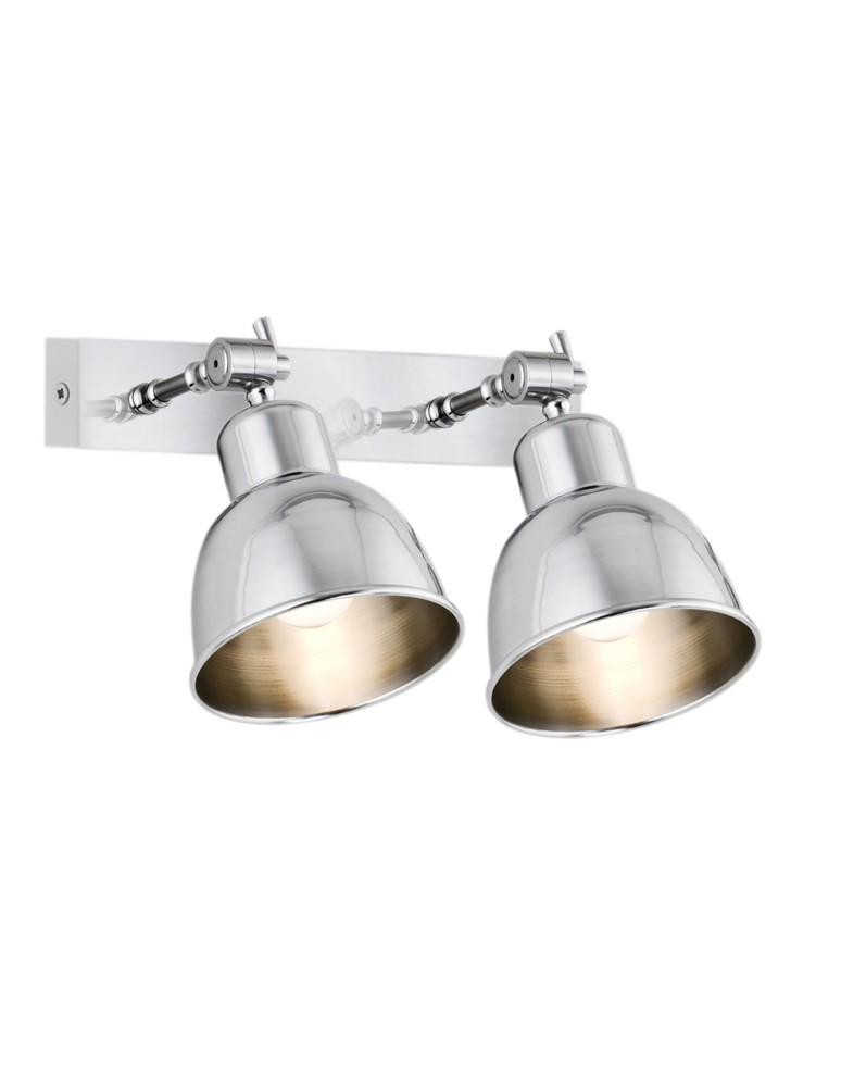 Argon EUFRAT kinkiet 2 pł. 2x15W (max) chrom szczotkowany 671