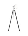 Argon FOTO NEW lampa podłogowa 1 pł. 1x22.5W czarne drewno klosz chromowany metal 3355