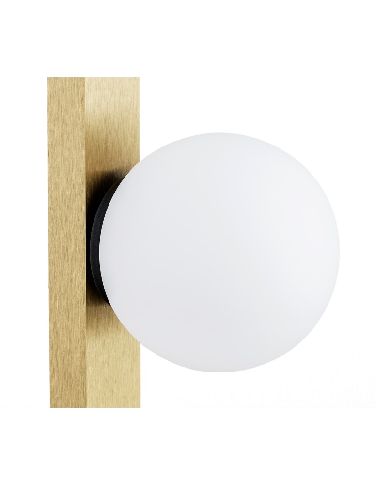 Argon FREEMONT lampa stołowa 2 pł. 2x6W (max) opal mat mosiądz szczotkowany 1044 Argon FREEMONT lampa stołowa 2 pł. 2x6W (max) opal mat mosiądz szczotkowany 1044