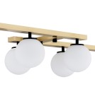 Argon FREEMONT plafon 6 pł. 6x7W (max) opal mat mosiądz szczotkowany 2544 Argon FREEMONT plafon 6 pł. 6x7W (max) opal mat mosiądz szczotkowany 2544