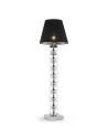 Argon FUDŻI lampa podłogowa 1 pł. 1x15W (max) czarny chrom 3657