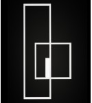 Lampy sufitowe geometryczne - RAMKO Akira Plafon Duży LED 66308 - produkt 1