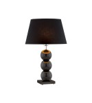 Lampy stołowe - Argon FUDŻI lampa stołowa 1 pł. 1x15W (max) czarny czarny 3623 - product 1