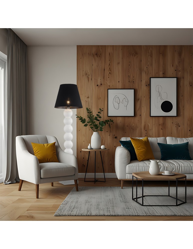Argon FUDŻI lampa podłogowa 1 pł. 1x15W (max) czarny czarny 3659 Argon FUDŻI lampa podłogowa 1 pł. 1x15W (max) czarny czarny 3659