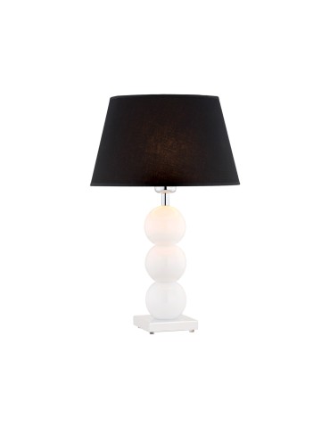 Argon FUDŻI lampa stołowa 1 pł. 1x15W (max) czarny biały 3624