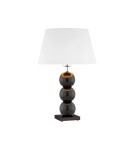 Argon FUDŻI lampa stołowa 1 pł. 1x15W (max) biały czarny 4058 Argon FUDŻI lampa stołowa 1 pł. 1x15W (max) biały czarny 4058