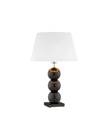 Argon FUDŻI lampa stołowa 1 pł. 1x15W (max) biały czarny 4058
