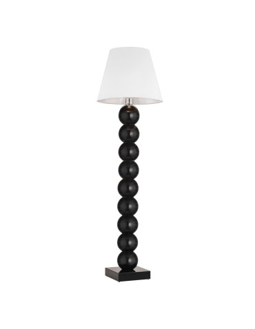 Argon FUDŻI lampa podłogowa 1 pł. 1x15W (max) biały czarny 4059