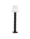 Argon FUDŻI lampa podłogowa 1 pł. 1x15W (max) biały czarny 4059