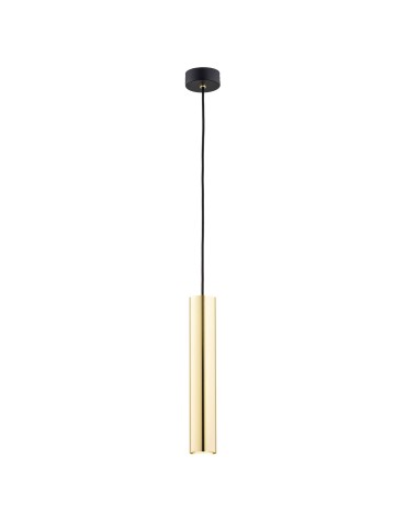 Argon GOMERA PLUS lampa wisząca 1 pł. 1x5W (max) mosiądz czarny struktura 4755