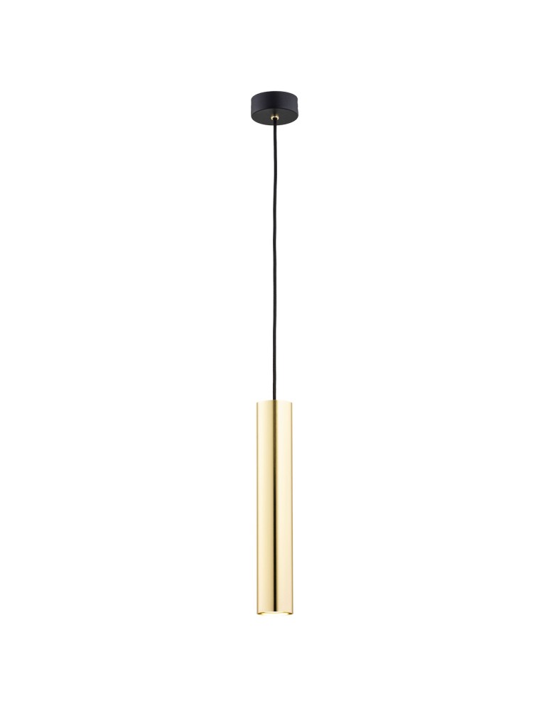 Argon GOMERA PLUS lampa wisząca 1 pł. 1x5W (max) mosiądz czarny struktura 4755