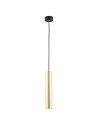 Argon GOMERA PLUS lampa wisząca 1 pł. 1x5W (max) mosiądz czarny struktura 4755