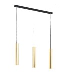 Argon GOMERA PLUS lampa wisząca 3 pł. 3x5W (max) mosiądz czarny struktura 6113 Argon GOMERA PLUS lampa wisząca 3 pł. 3x5W (max) mosiądz czarny struktura 6113