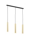 Argon GOMERA PLUS lampa wisząca 3 pł. 3x5W (max) mosiądz czarny struktura 6113 Argon GOMERA PLUS lampa wisząca 3 pł. 3x5W (max) mosiądz czarny struktura 6113