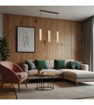 Argon GOMERA PLUS lampa wisząca 3 pł. 3x5W (max) mosiądz czarny struktura 6113 Argon GOMERA PLUS lampa wisząca 3 pł. 3x5W (max) mosiądz czarny struktura 6113