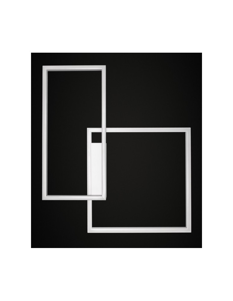 Lampy sufitowe geometryczne - RAMKO Akira Plafon Mały LED 66305 - produkt kolory-swiatla.pl 1