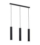 Lampy wiszące - Argon GOMERA PLUS lampa wisząca 3 pł. 3x5W (max) czarny struktura 6112 - product 1