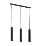Lampy wiszące - Argon GOMERA PLUS lampa wisząca 3 pł. 3x5W (max) czarny struktura 6112 - product 3