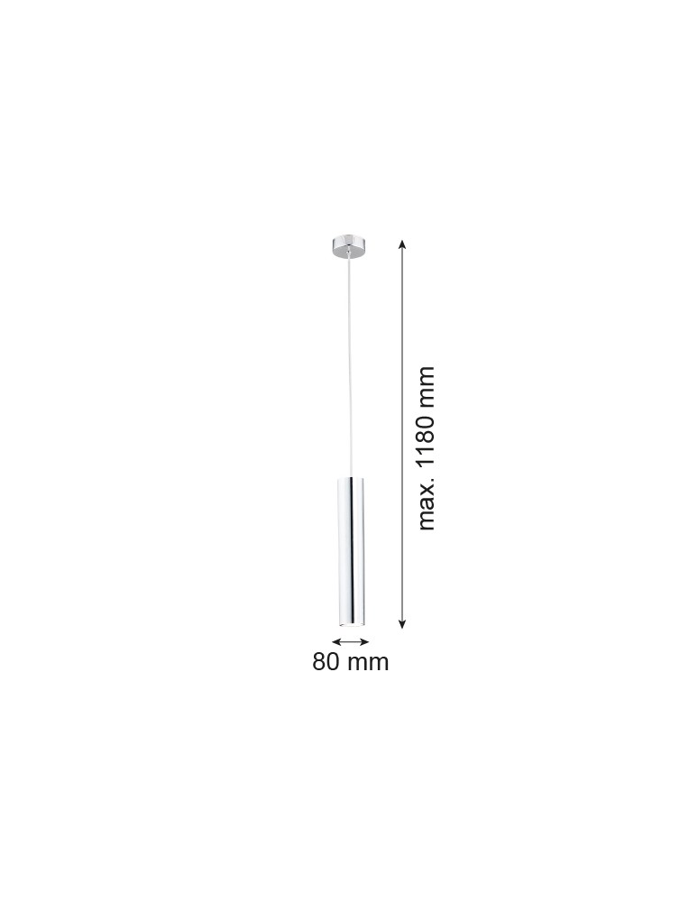 Argon GOMERA lampa wisząca 1 pł. 1x5W (max) chrom 3628 Argon GOMERA lampa wisząca 1 pł. 1x5W (max) chrom 3628