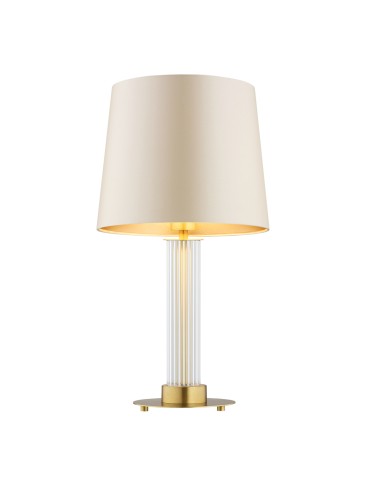 Argon HAMPTON 8541        abażur satynowy, szkło, mosiądz