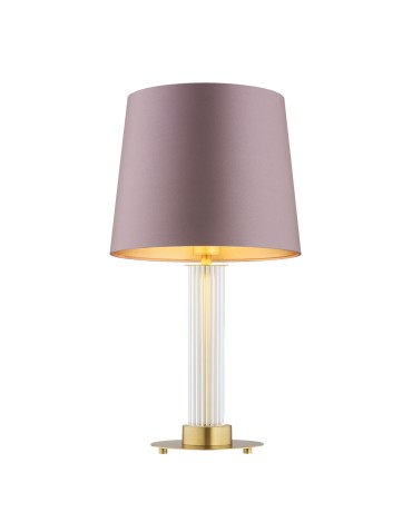 Argon HAMPTON 8542        abażur satynowy, szkło, mosiądz