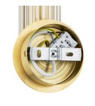 Kinkiety - Argon HAMPTON 8497        szkło, mosiądz - product 5