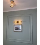 Małe lampy sufitowe - Argon HAMPTON 8501        szkło, mosiądz - product 3