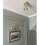Małe lampy sufitowe - Argon HAMPTON 8501        szkło, mosiądz - product 4