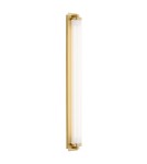 Argon HAMPTON 8622 kinkiet 1 pł. LED, transparentny (ryflowany), mosiądz szczotkowany LED (zintegrowany) / 2890 lm / 3000K szk Argon HAMPTON 8622 kinkiet 1 pł. LED, transparentny (ryflowany), mosiądz szczotkowany LED (zintegrowany) / 2890 lm / 3000K szk