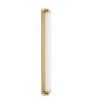 Argon HAMPTON 8622 kinkiet 1 pł. LED, transparentny (ryflowany), mosiądz szczotkowany LED (zintegrowany) / 2890 lm / 3000K szk Argon HAMPTON 8622 kinkiet 1 pł. LED, transparentny (ryflowany), mosiądz szczotkowany LED (zintegrowany) / 2890 lm / 3000K szk