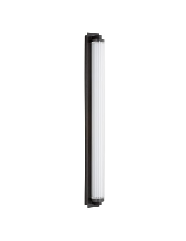 Argon HAMPTON 8623 kinkiet 1 pł. LED, transparentny (ryflowany), mosiądz szczotkowany LED (zintegrowany) / 2890 lm / 3000K szk - produkt 2