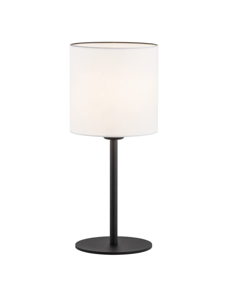 Argon HILARY lampa stołowa 1 pł. 1x15W (max) biały czarny struktura 4081